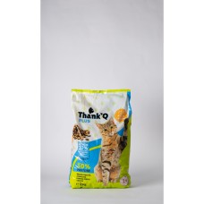 Сухий корм для дорослих котів THANKQ PLUS PISICI курка 2 кг