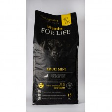 Сухий корм FITMIN FOR LIFE ADULT MINI для дорослих собак дрібних порід 15 КГ
