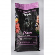 Сухий корм FITMIN FOR LIFE PUPPY для цуценят, вагітних та годуючих собак всіх порід NEW 12 КГ