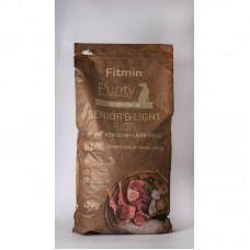 СУХИЙ КОРМ FITMIN PURITY SENIOR&LIGHT VENISON&LAMB RICE ДЛЯ СОБАК З НАДЛИШКОМ ВАГИ ТА ЛІТНІХ СОБАК (БАРАНИНА, ДИЧИНА) 12 КГ